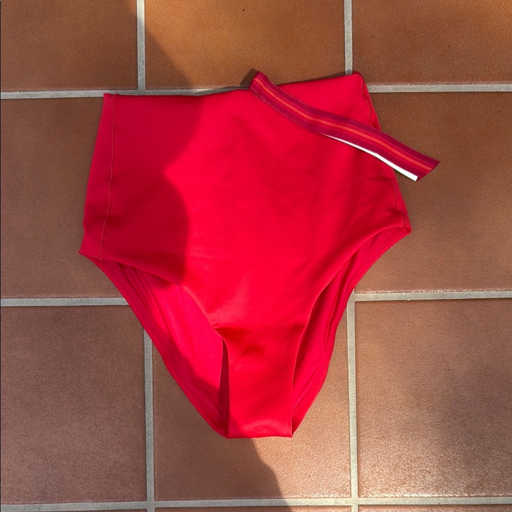 Left On Friday Red Bikini Bottom